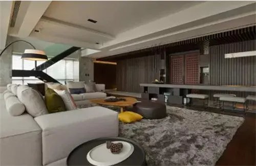 客厅装修效果图 现代简约风给您优雅大气的体验
