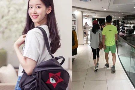 刘强东夫妻下午茶 低调出行太接地气了