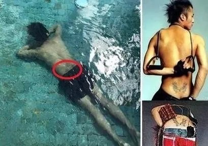 谢霆锋晒泳照纹身是怎么回事?