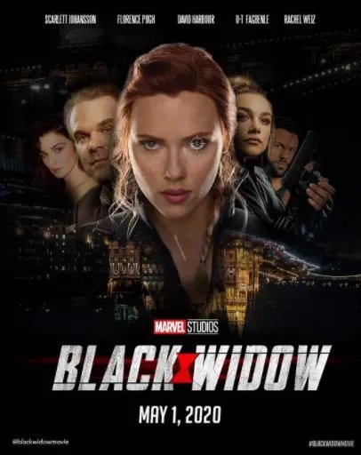 黑寡妇新海报曝光 身穿紧身衣炫酷无比