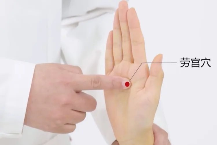 痛经止痛掐手部哪里,位置图