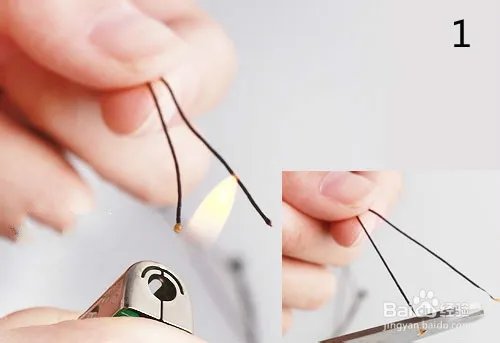 吊坠打结的方法（图解）