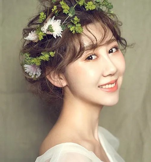 最美新娘发型图片2017  如何盘新娘发型更完美