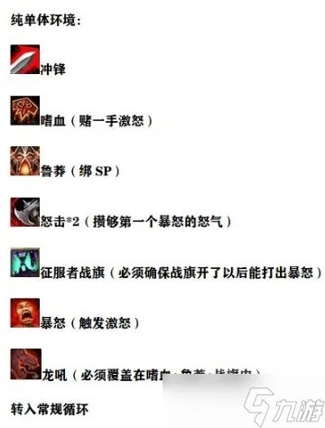 魔兽世界狂暴战输出手法是什么 狂暴战输出手法推荐