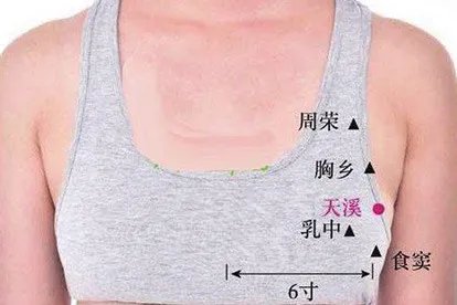 女性天溪的准确位置图