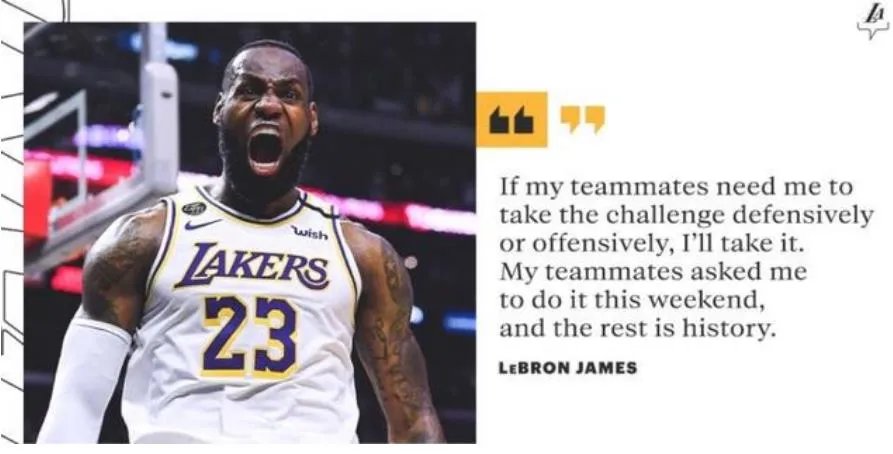 詹姆斯3次周最佳 狮王怒吼老当益壮不坠青云之志