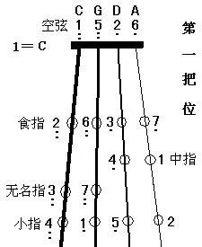 大提琴有几根弦?