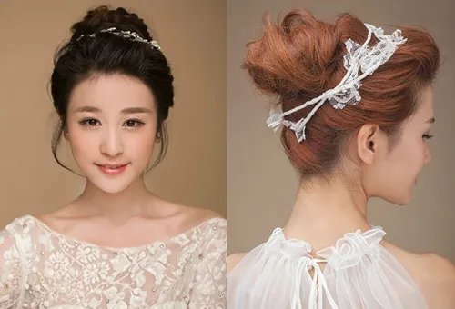 最美新娘发型图片2017  如何盘新娘发型更完美