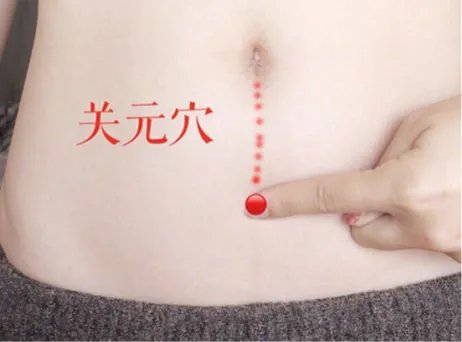 按摩最快1分钟催经图 女人催经学位图解