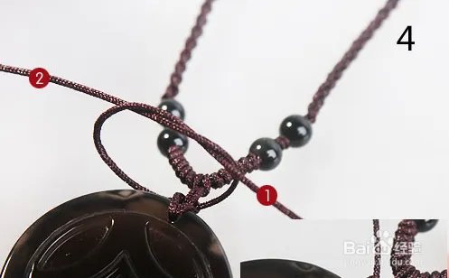 吊坠打结的方法(图解)