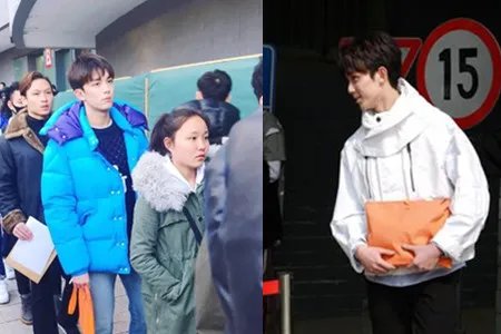 吴磊现身北电艺考  路人图受称赞