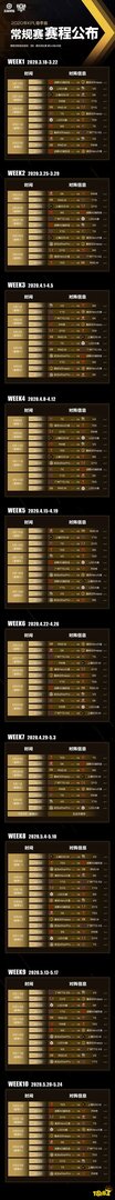 2020kpl春季赛什么时候比赛 2020kpl春季赛赛程表