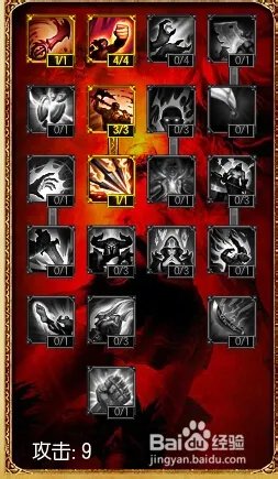 英雄联盟s4上单豹女天赋加点图