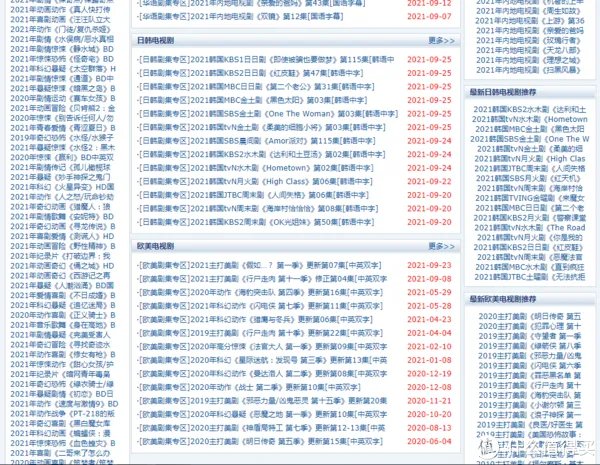 影视网站推荐 篇三：20个高清电影下载网站，国庆在家追剧好去处。
