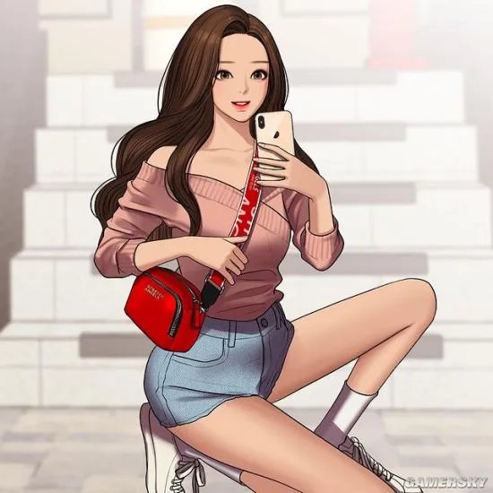 韩国美女漫画家走红网络 二次元身材亲自COS女主角