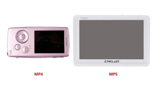 MP4和MP5的区别