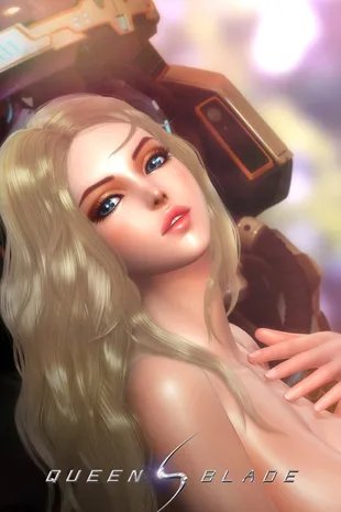 韩18禁3D游戏《女王之刃》主角超级性感壁纸