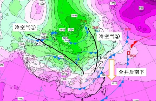 年末中东部大部将出现入冬以来最冷天气，这是什么原因造成的？