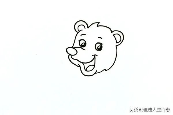 qq红包熊怎么画？