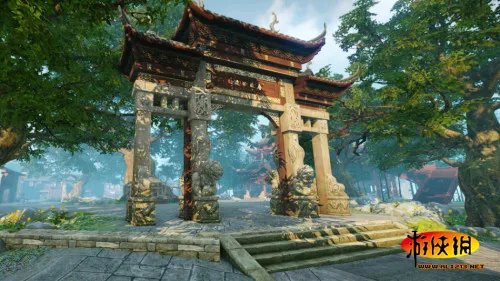 《轩辕剑》网游高精度世界地图概念设定稿发布