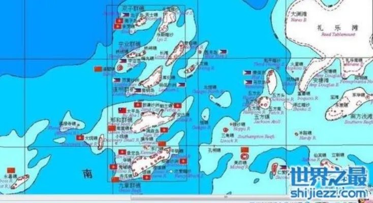 南沙群岛中业岛地图曝光，中业岛是怎么丢的 