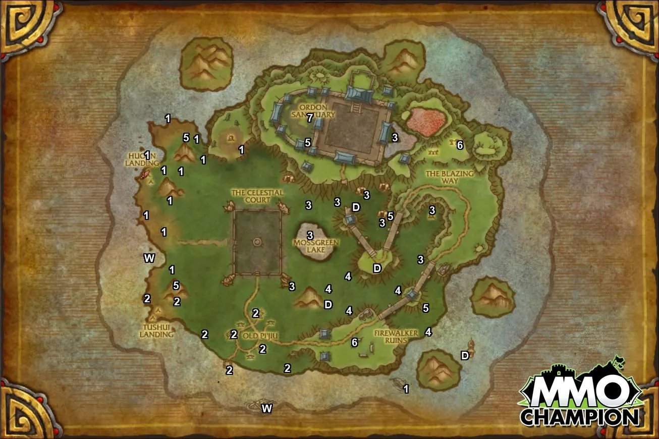 5.4永恒岛宝箱位置 周常的宝箱攻略指南