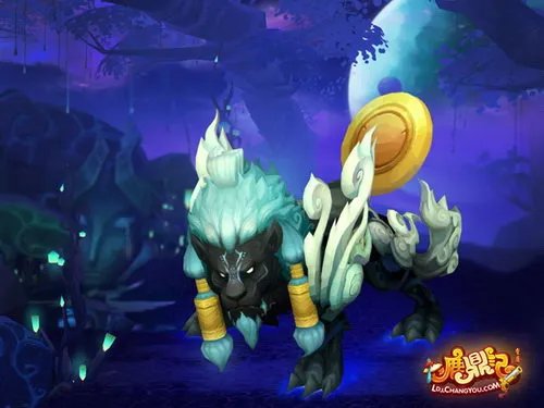 来鹿鼎记获得国庆专属坐骑暗夜之月