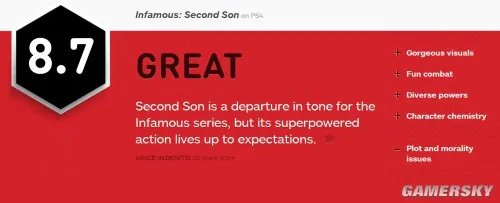 《声名狼藉：私生子》IGN详评：畅爽的作恶