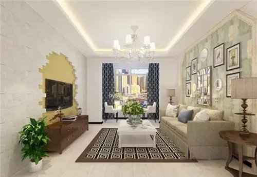 客厅装修效果图 现代简约风给您优雅大气的体验