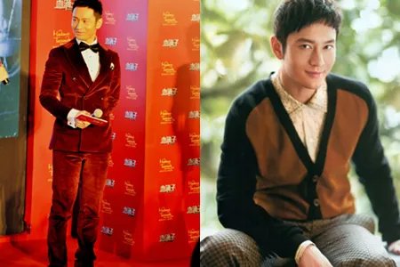 黄晓明拜师王皓 立志要学习乒乓球