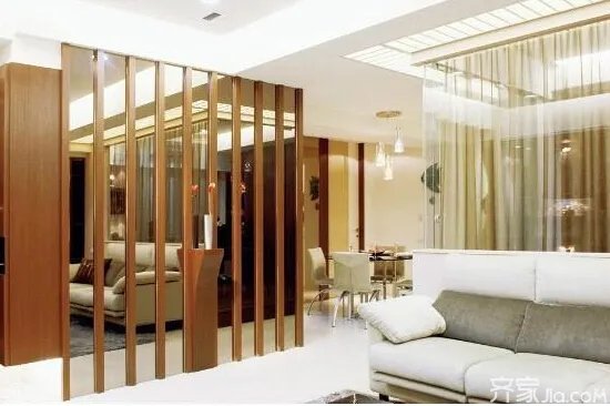 客厅与卧室隔断墙效果图赏析