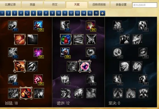 lol豹女打野天赋加点图|S6打野豹女符文天赋