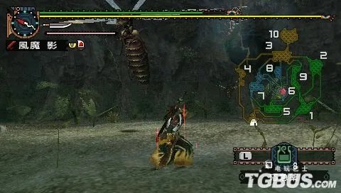 PSP《怪物猎人2G》新BOSS 女王蜂讨伐之太刀篇